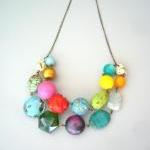 Candy multicoloured necklac..